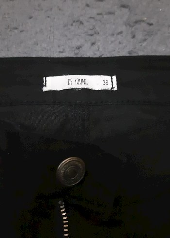 Kadın siyah Pantolon - Görsel 2