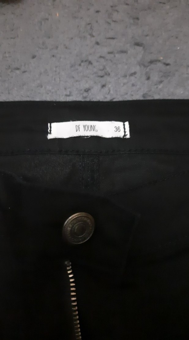 Kadın siyah Pantolon - Görsel 2