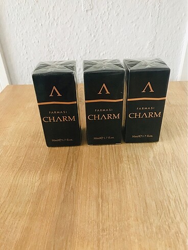 3 adet Charm erkek parfümü