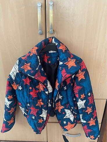crop şişme mont
