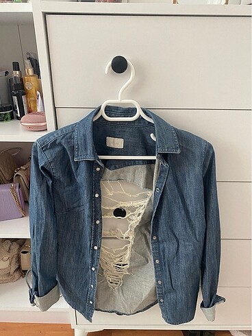 Zara Arkasi yirtmacli ceket