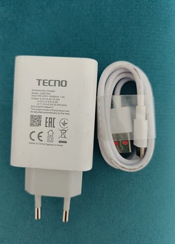 33w Tecno şarj