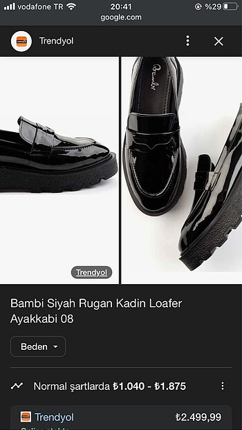 38 Beden siyah Renk Bambi Siyah Rugan Ayakkabı