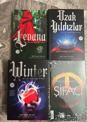 Marissa Meyer Kitap Seti - 4 Roman
