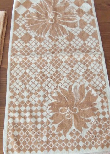 Kahverengi Desenli Bornoz - Görsel 5