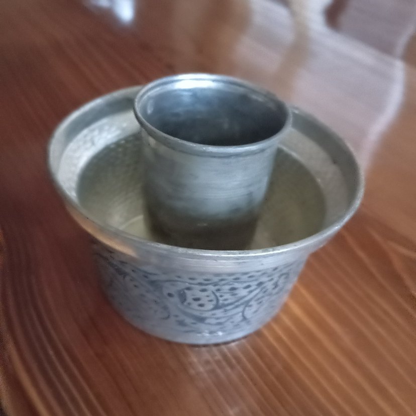 Ehlikeyf Bakır , el yapımı ,kalem işçilik - Görsel 4