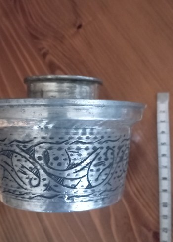 Ehlikeyf Bakır , el yapımı ,kalem işçilik - Görsel 7