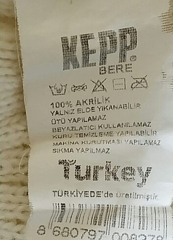 Kepp marka ponponlu bere  - Görsel 10