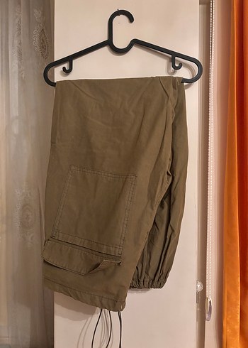 Haki Kadın kargo Pantolon - Görsel 3