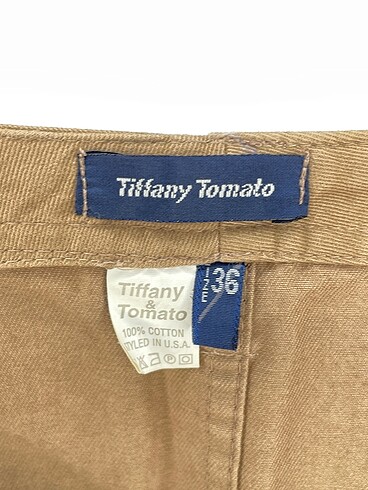 36 Beden çeşitli Renk Tiffany Tomato Mini Etek %70 İndirimli.