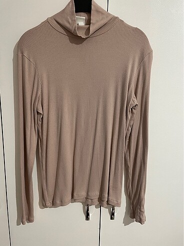 H&M kadın boğazlı body