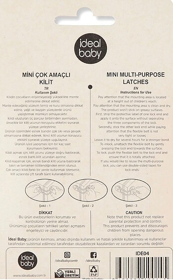 Mini çok amaçlı kilit
