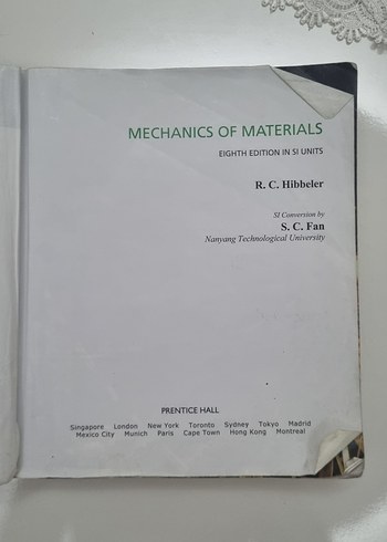 Mechanics of Materials - R.C. Hibbeler, 8. Baskı - Görsel 3