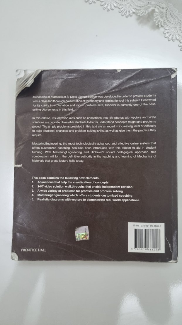 Mechanics of Materials - R.C. Hibbeler, 8. Baskı - Görsel 2