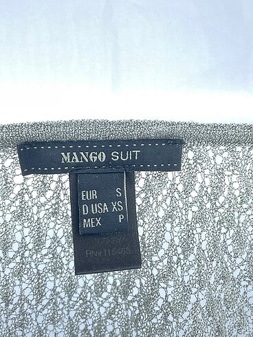 s Beden gri Renk Mango Bluz %70 İndirimli.
