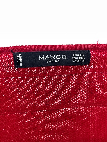 xs Beden kırmızı Renk Mango Kısa Elbise %70 İndirimli.