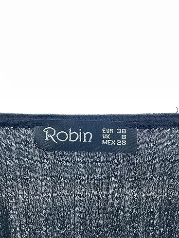 38 Beden siyah Renk Robin Günlük Elbise %70 İndirimli.