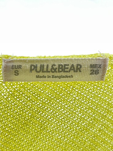 s Beden sarı Renk Pull and Bear Hırka %70 İndirimli.