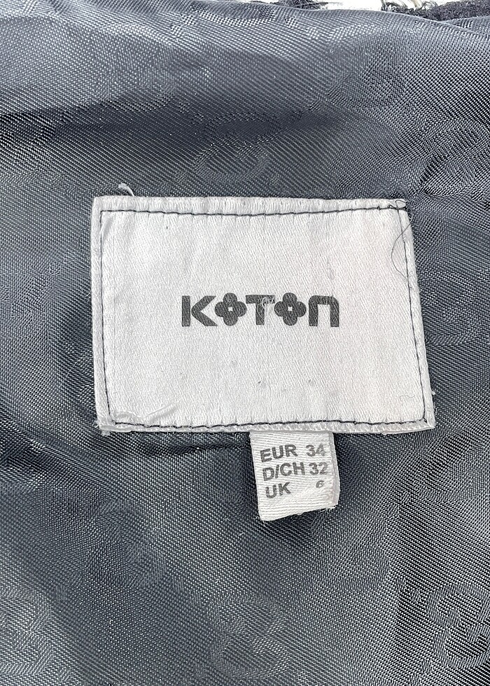 Koton Deri Ceket %70 İndirimli. - Görsel 4