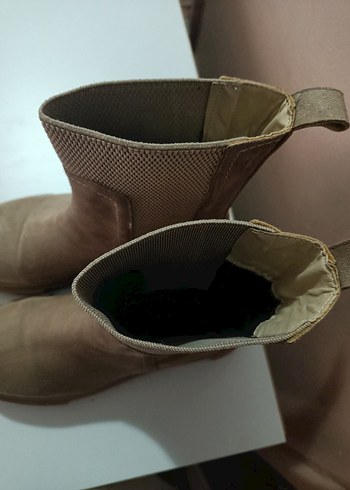 Kahverengi Süet Kadın Günlük Bot - Görsel 5