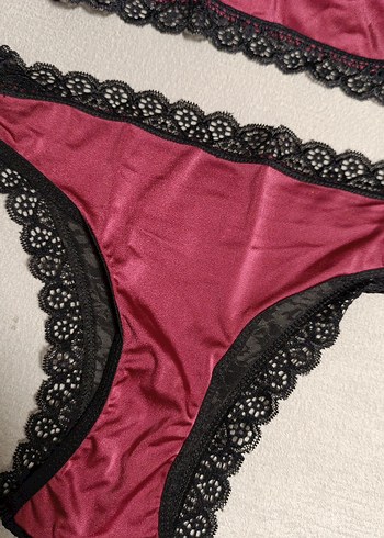 Venüs Bralet Bordo Sütyen Takımı
