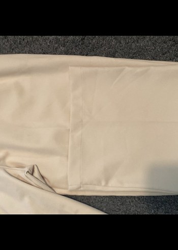 Bej Kadın Kumaş Pantolon Normal Kesim - Görsel 4