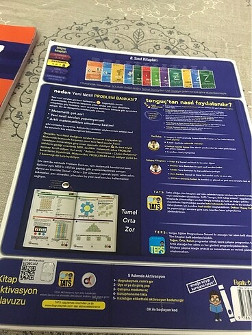 8. Sınıf Tonguç LGS yeni nesil sıfır gibi