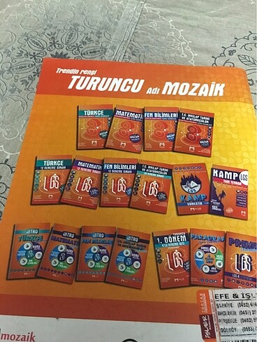 8. Sınıf mozaik matematik soru bankası