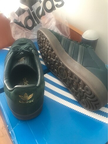 42.5 Beden haki Renk Adidas 42,5 numara sıfır