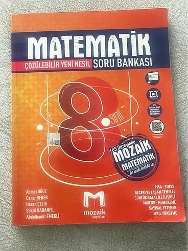8. Sınıf matematik soru bankası