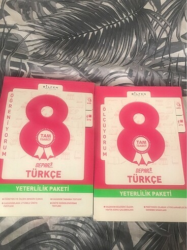 Bilfen 8. Sınıf Türkçe kitabı