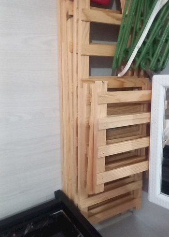  Beden Siyah Katlanabilir Dolap Düzenleyici