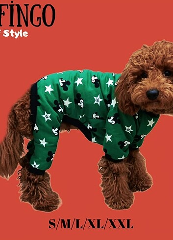 Köpek Tulum Pijama