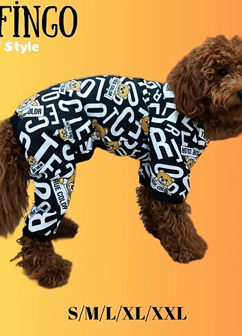 Köpek Tulum Pijama 