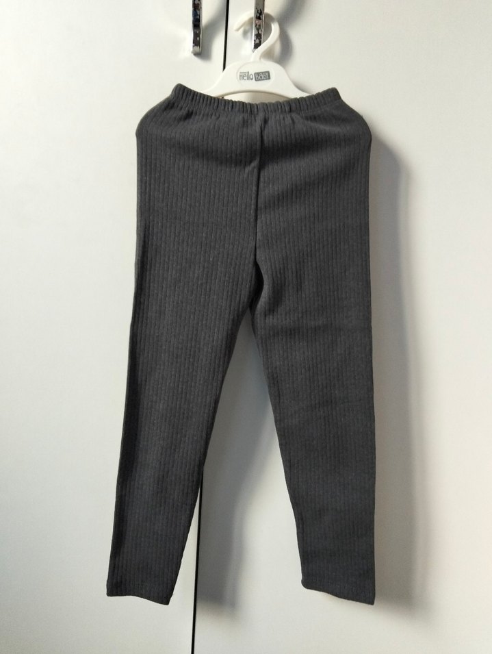 Gri Çocuk Balıkçı Yaka Triko Kazak - Görsel 4