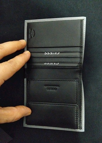 Guess Gri Erkek Deri Cüzdan - Görsel 4