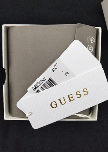 Guess Gri Erkek Deri Cüzdan - Görsel 6