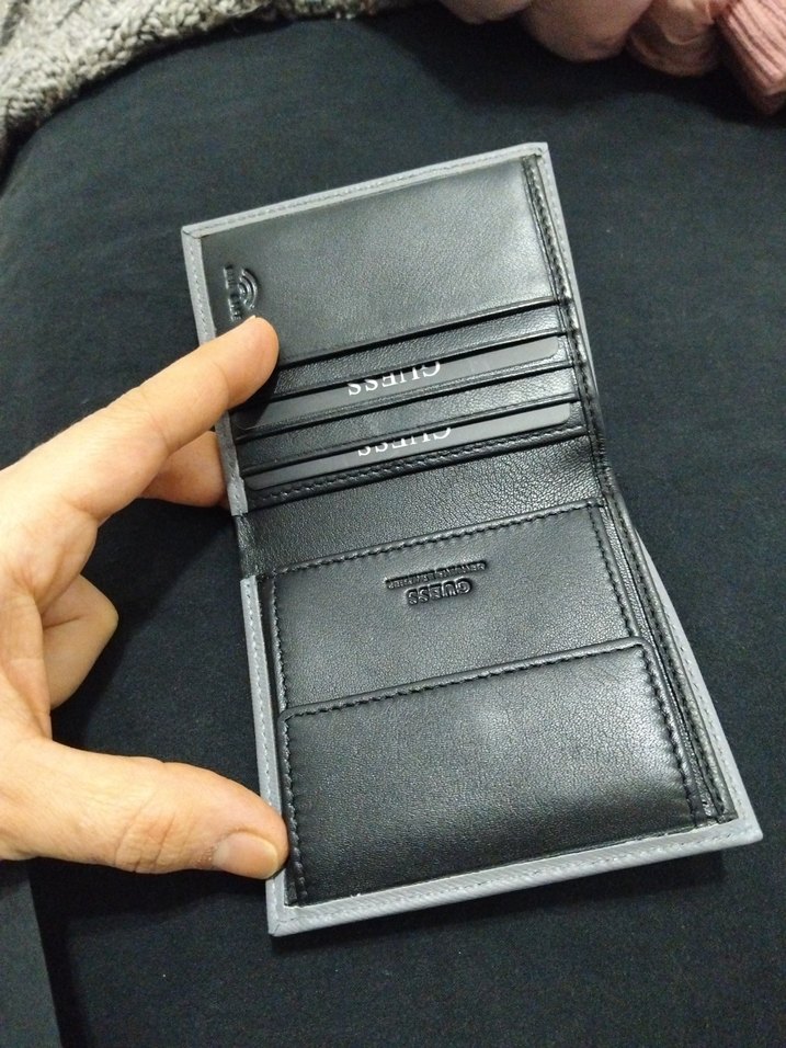 Guess Gri Erkek Deri Cüzdan - Görsel 2