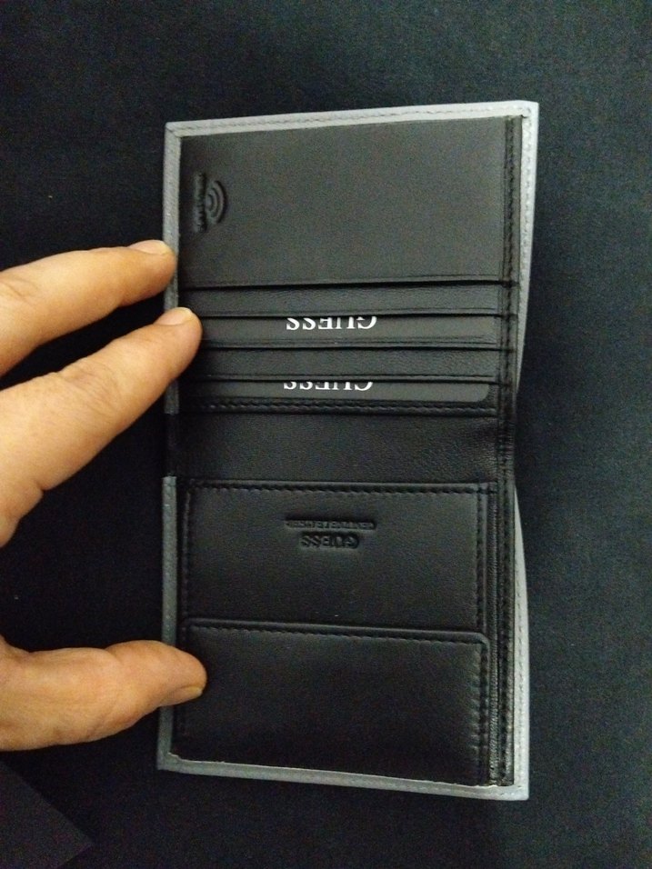 Guess Gri Erkek Deri Cüzdan - Görsel 4