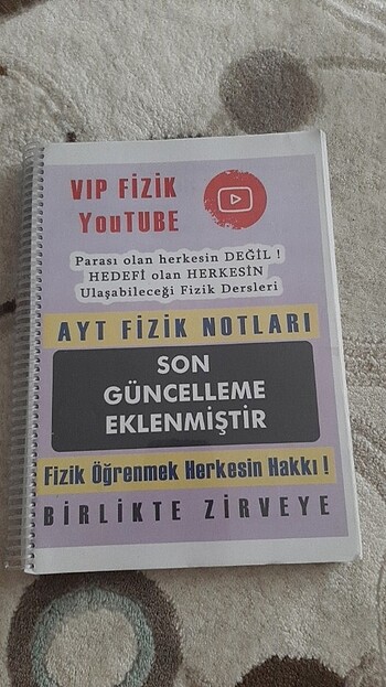 vip fizik ayt