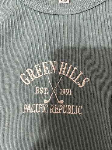 m Beden mavi Renk Pull n bear kolsuz tshirt