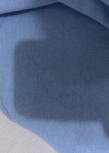 Kadın Mavi Kapüşonlu Sweatshirt - Görsel 4