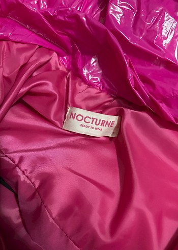 Nocturne pembe şişme mont - Görsel 3