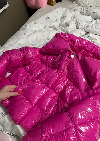 Nocturne pembe şişme mont - Görsel 2