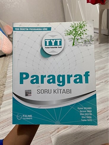 Palme Yayınevi TYT Paragraf Soru Kitabı