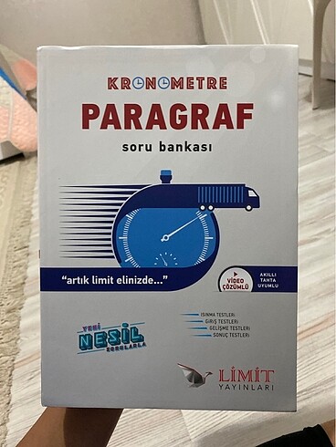 Limit yayınları Kronometre Paragraf