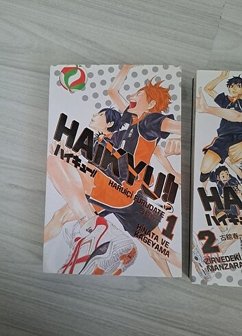  haikyuu 1&2. ciltler