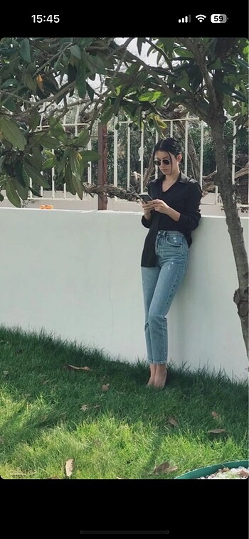 34 Beden Stradivarius straight jean