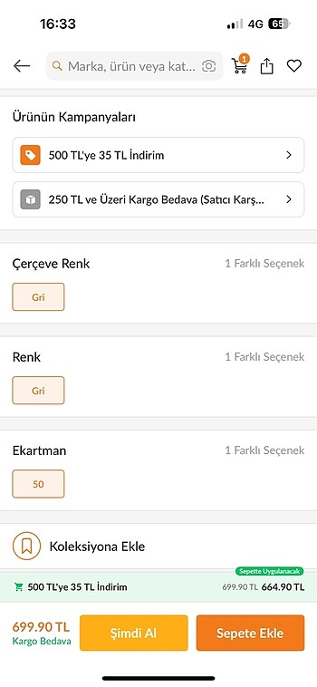 Beden gri Renk Kadın Güneş gözlüğü