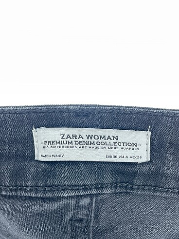 36 Beden siyah Renk Zara Jean / Kot %70 İndirimli.